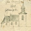 Tegning: Nils Månsson Mandelgren, 1848. Public Domain.