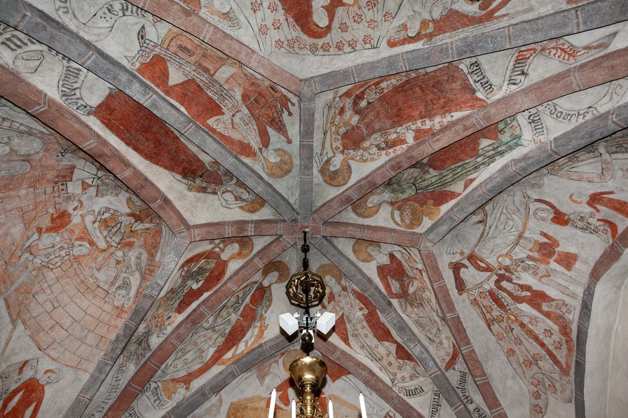 Stjernehvælv, skibet, 2. fag